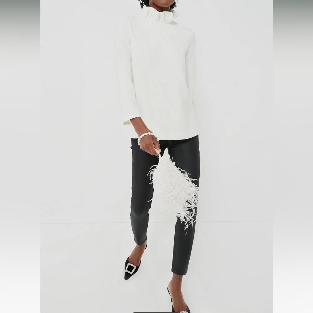 Tuckernuck Pomander Place Cream Faye Blouse Various Sizes - Picture 10 of 12